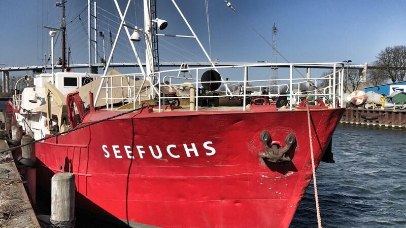 Am Donnerstagmorgen ist das zweite "Sea-Eye"-Schiff "Seefuchs" zum ersten Mal ausgelaufen.
