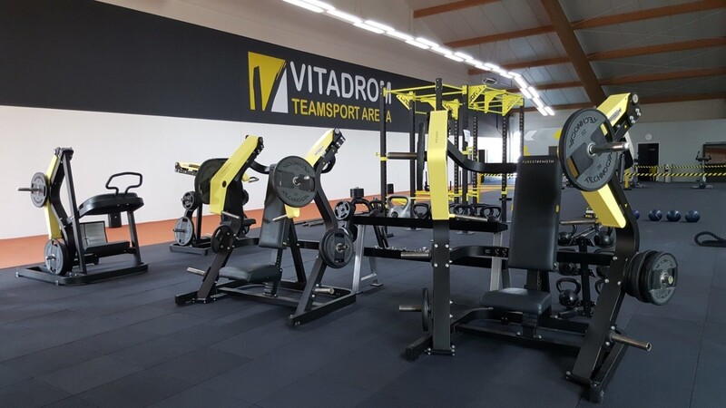 Das Vitadrom in Straubing bietet mit der "Teamsport Arena" Vereinen eine Fläche für ihr Training.