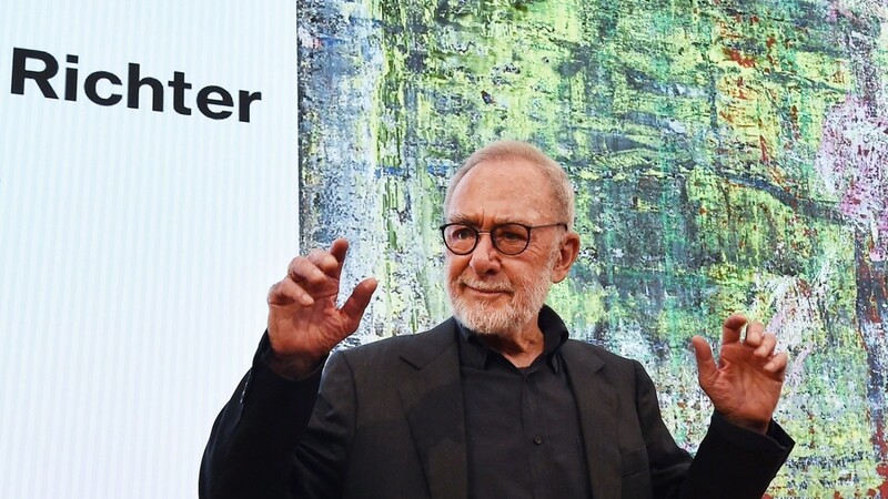 Der Maler Gerhard Richter.