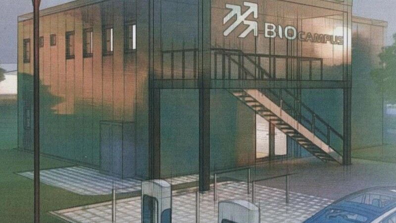 Diese Illustration zeigt, wie das neue Laborgebäude des ZVH aussehen wird.