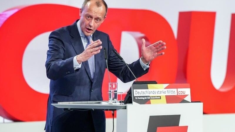 Ex-Unionsfraktionschef Friedrich Merz kandidiert zum dritten Mal in Folge für den CDU-Vorsitz.