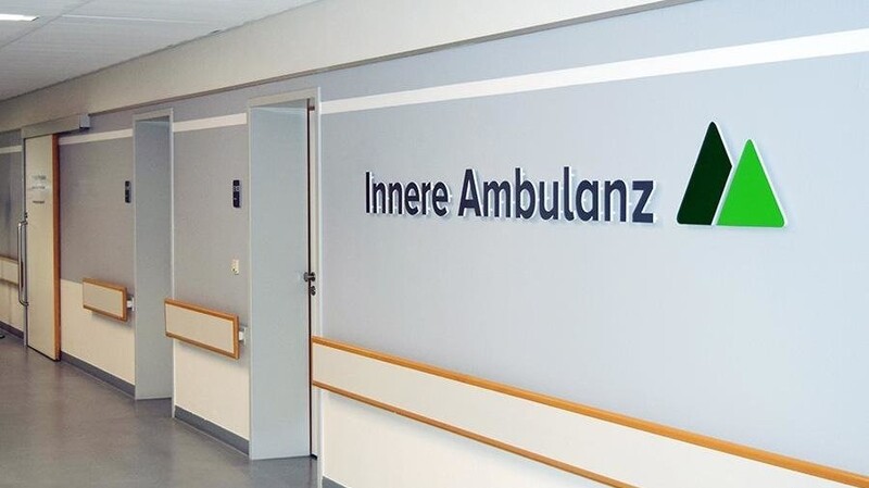 Die Innere Ambulanz in der Arberlandklinik Zwiesel. Hier herrscht wieder Normalbetrieb. Es gibt derzeit stationär keine Coronapatienten.