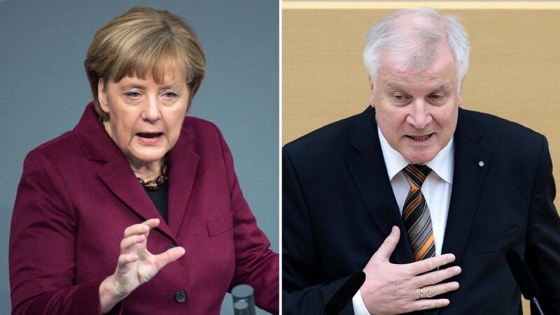 Angesichts sinkender Umfragewerte für die Union greift CSU-Chef Horst Seehofer Kanzlerin Angela Merkel nun wieder frontal an.