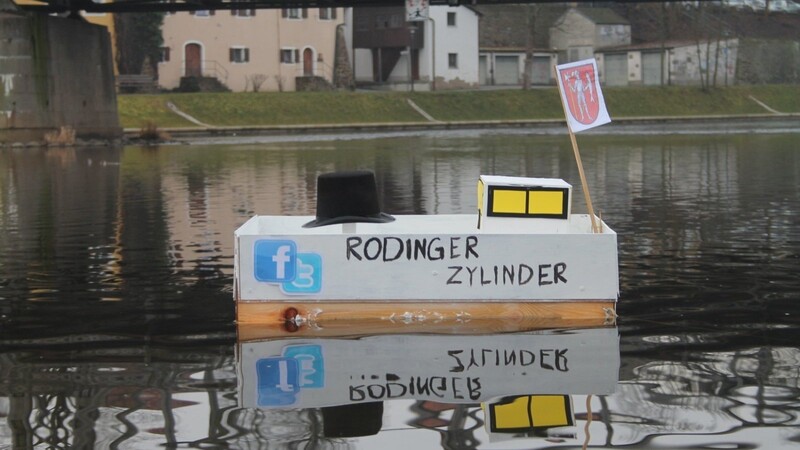 In der Nacht zum Donnerstag lichtete das Rodinger-Zylinder-Schiff seinen Anker an der Rodinger Regenreib'n.