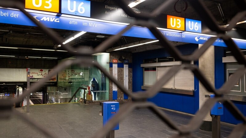 Keine U-Bahn nirgends: So wird es in München wohl auch den ganzen Montag wieder aussehen.
