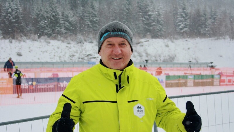 Voller Vorfreude auf die Biathlon-EM: Organisationschef Herbert Unnasch.