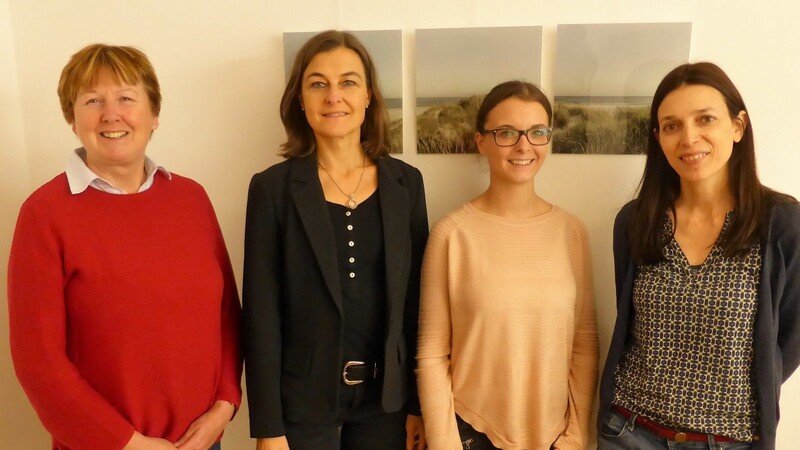 Die Veranstalterinnen der Vortragsreihe (v.l.): Rosi Rinkl, Sabine Gruber-Tkotsch, Hannah Brücklmayer und Andrea Bär.