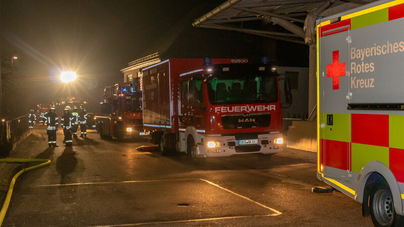 Feuerwehreinsatz am späten Mittwochabend in Künzing.