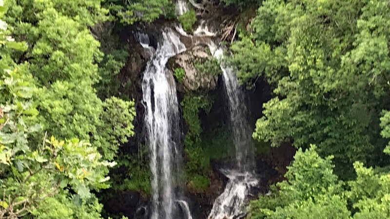 Der Wasserfall Roucolle ist einer der schönsten in der Auvergne.