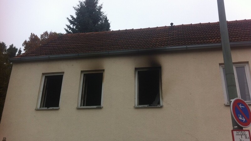Wohnungsbrand am Dienstag in der Veldener Straße in Landshut.