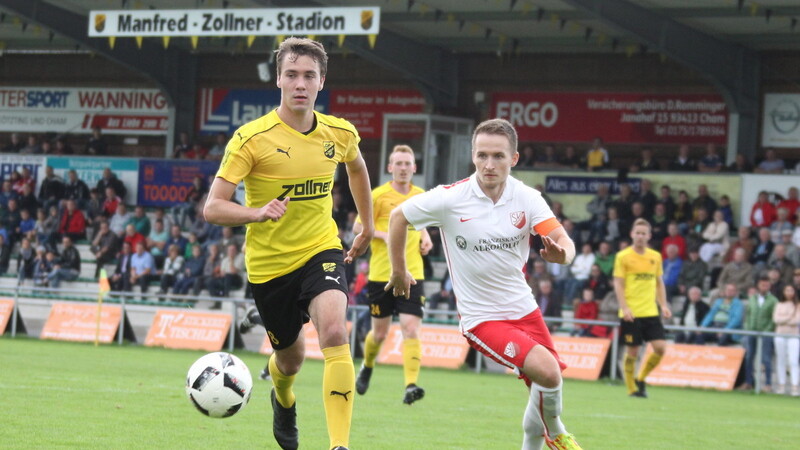 Marius Dimmelmeier und seine DJK Vilzing treffen im achten Saisonspiel auf den FC Ismaning.