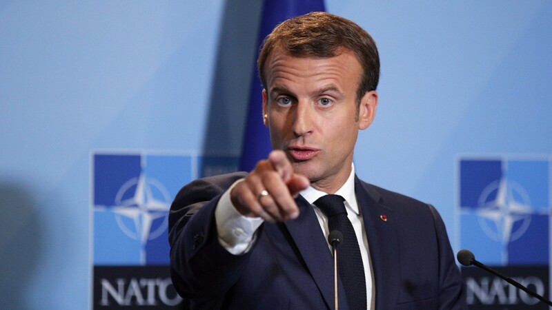 Er ist nicht nur Fan der französischen Nationalmannschaft, sondern auch der EU: Emmanuel Macron.
