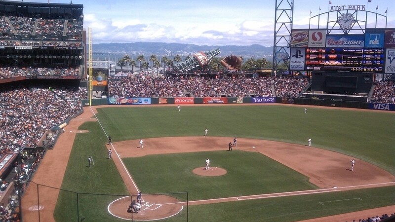Der "Ball-Park" ist das Heimstadion der San Francisco Giants.