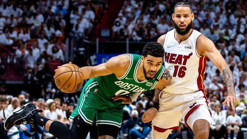 Die Boston Celtics um Superstar Jayson Tatum stehen erstmals seit 2010 wieder im NBA-Finale.