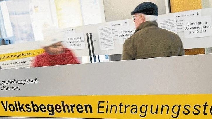 Bayernweit hält sich die Beteiligung am Volksbegehren noch in Grenzen, auch Niederbayern und die Oberpfalz bilden hier keine Ausnahme. (Foto: dpa)
