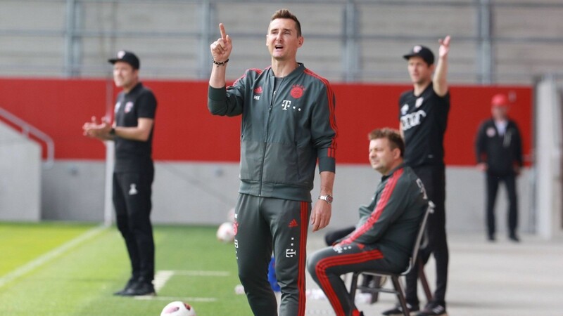 Von der U17 zu den Profis beim FC Bayern: Miroslav Klose.