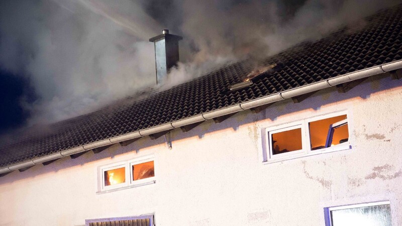 In Hermannskirchen hat ein Brand ein Haus komplett zerstört.