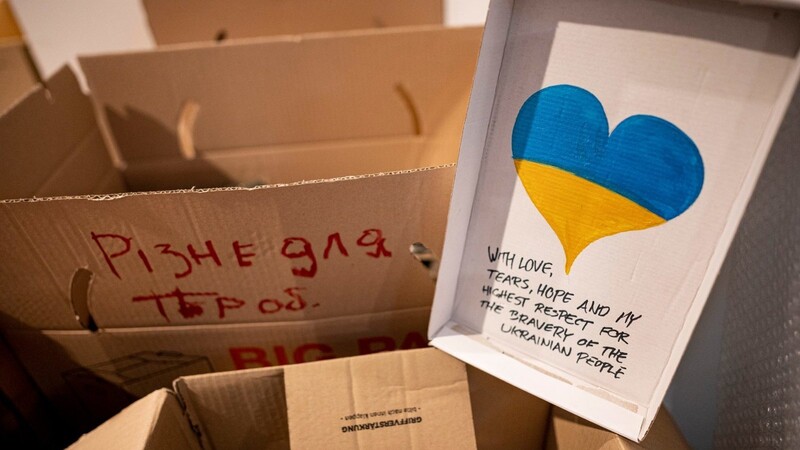 Der Krieg in der Ukraine hat die Spendenbereitschaft in Deutschland stark ansteigen lassen.