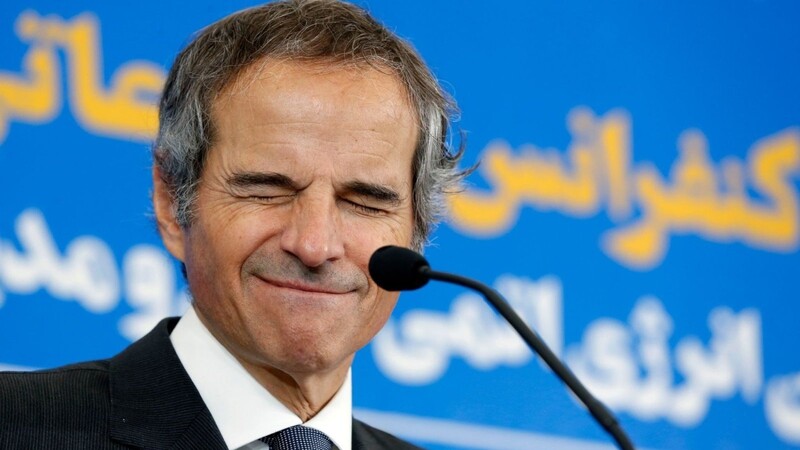 Der Chef der Internationalen Atomenergiebehörde (IAEA), Rafael Mariano Grossi, ist für Gespräche nach Teheran gereist.