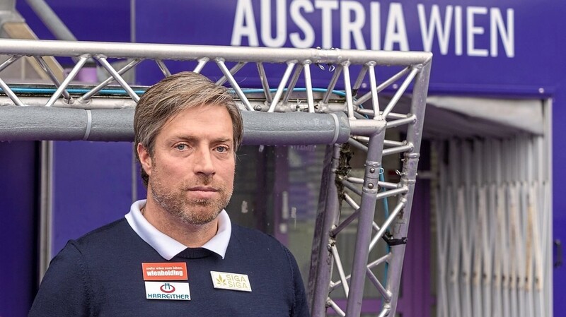 "Mega Bock" auf die neue Aufgabe: Der Dingolfinger Michael Wimmer ist Cheftrainer von Austria Wien.