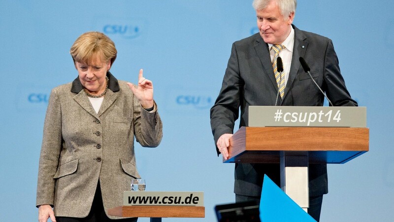 In der Flüchtlingspolitik in zentralen Fragen alles andere als einer Meinung: Bundeskanzlerin Angela Merkel (CDU) und Bayerns Ministerpräsident Horst Seehofer (CSU).