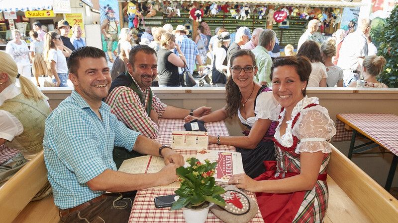 Gäubodenvolksfest 2016: Der sechste Tag im Festzelt Lechner.