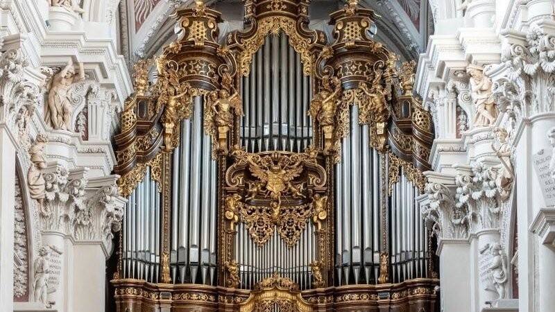 Die Orgel im Dom St. Stephan.