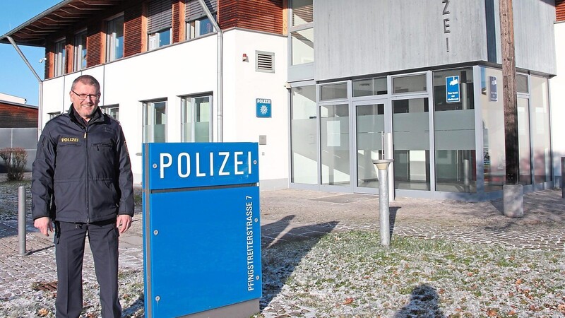PHK Josef Weindl, Vize-Chef der Polizeiinspektion Bad Kötzting, ist froh darüber, dass sich im Jahr 2022 der Dienstbetrieb wieder normalisiert hat.