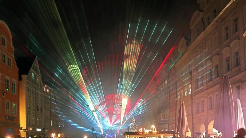 Eine Lasershow zu Silvester wird es in diesem Jahr erneut nicht geben, hat die Stadt entschieden.