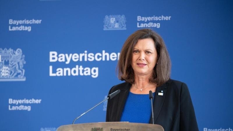 Ilse Aigner (CSU), Präsidentin des Bayerischen Landtags, spricht.