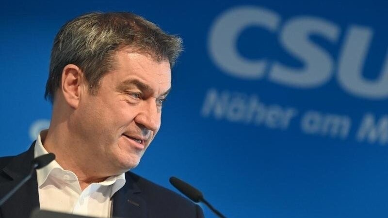 CSU-Chef Markus Söder will bei der Bundestagswahl ein gutes Ergebnis für seine Partei einfahren.
