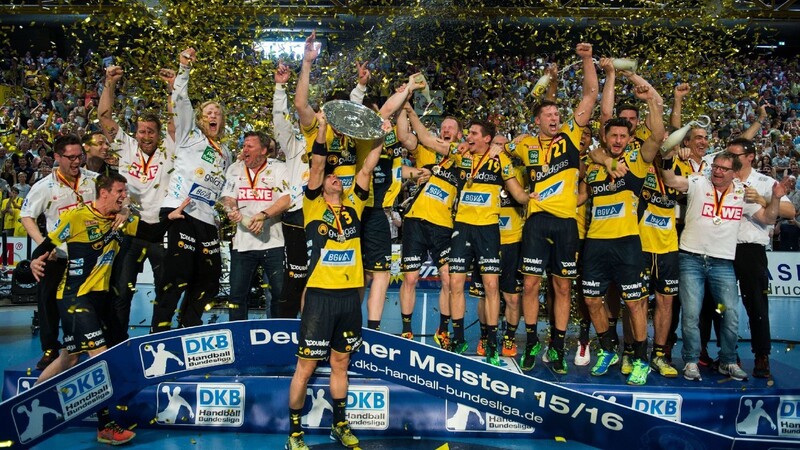 Die Rhein-Neckar Löwen sind deutscher Handball-Meister.