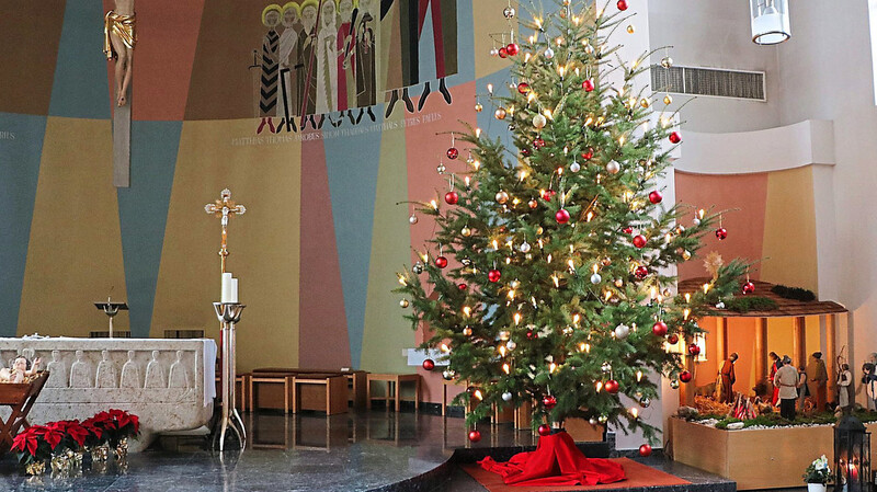 Weihnachtsstimmung in der Stadtpfarrkirche.