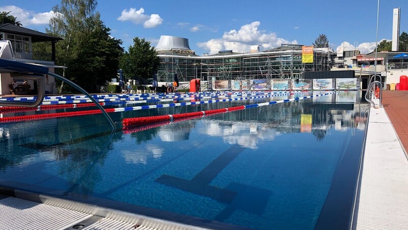 Bald könnte auch die Badesaison in Straubing wieder starten.