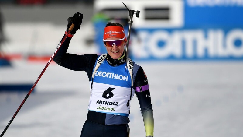 Biathletin Denise Herrmann-Wick siegte in Antholz.