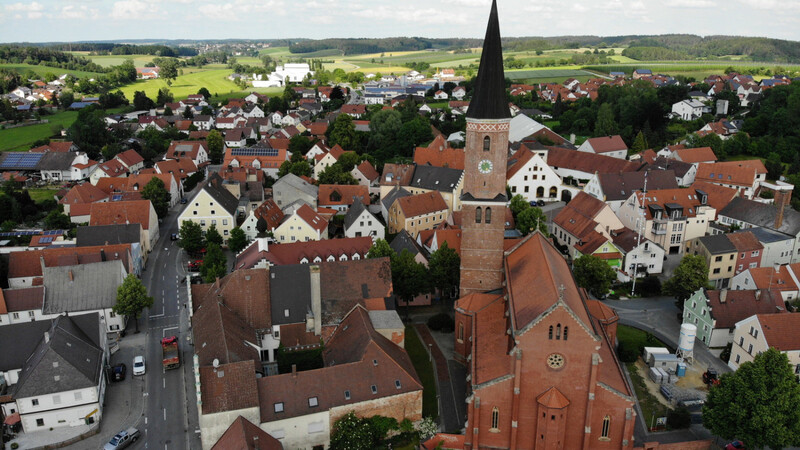 Könnte Bayerns nächstes Hightech-Zentrum werden: Pfeffenhausen im Kreis Landshut.