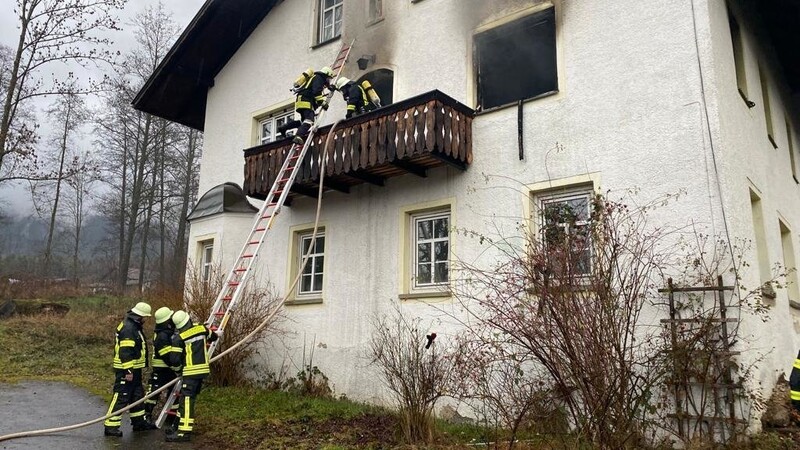 Ein Wohnungsbrand ist im Bad Kötztinger Ortsteil Steinbühl ausgebrochen.