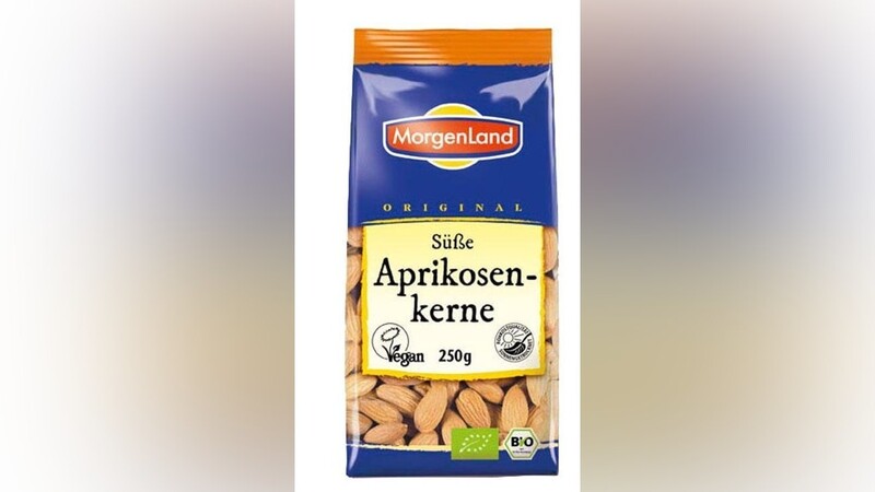 Das Unternehmen EgeSun GmbH ruft gewisse Chargen dieser Aprikosenkerne zurück. Grund: ein überhöhter Blausäuregehalt.