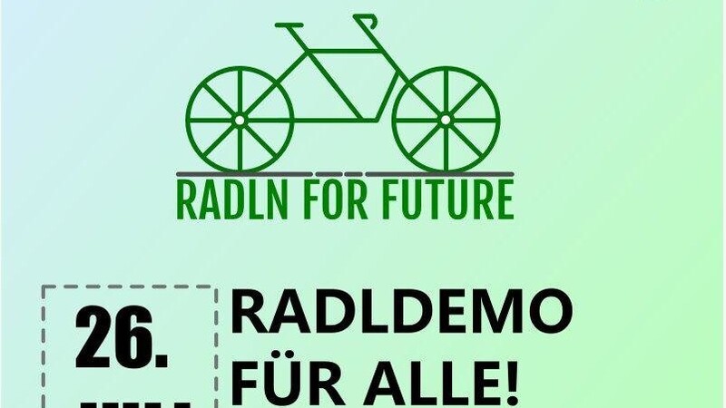 Am Freitag findet in Straubing die erste "Fridays For Future"-Fahrraddemo statt.