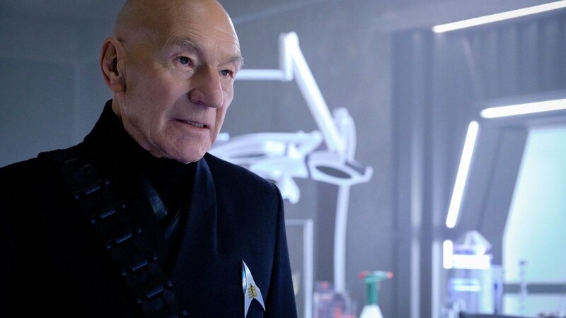 Patrick Stewart als Captain Jean-Luc Picard in einer Szene aus "Star Trek: Picard".