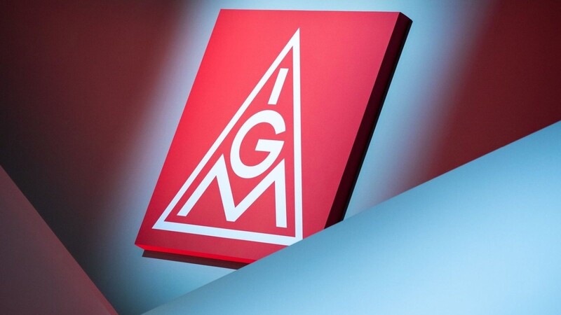 Das Logo der IG Metall.