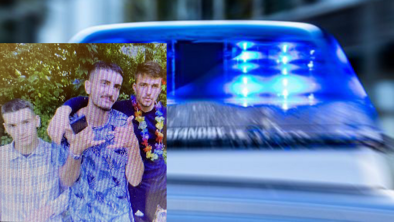 Die Straubinger Polizei sucht mit diesem Foto nach drei Beschuldigten, die am 21. August einen Mann niedergeschlagen haben sollen.
