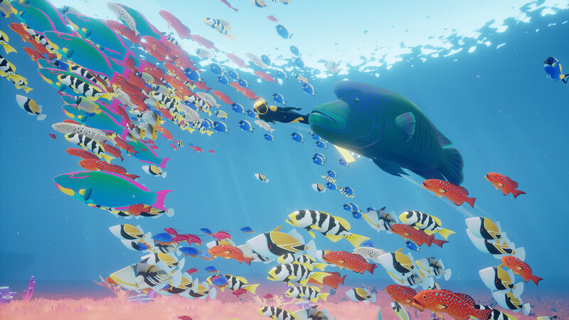 In dem Indie-Game begegnen dem Spieler unzählige Meerestiere.