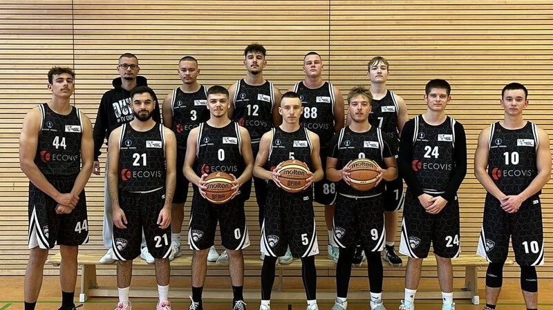 Die U20 Mannschaft der TVD-Basketballer.