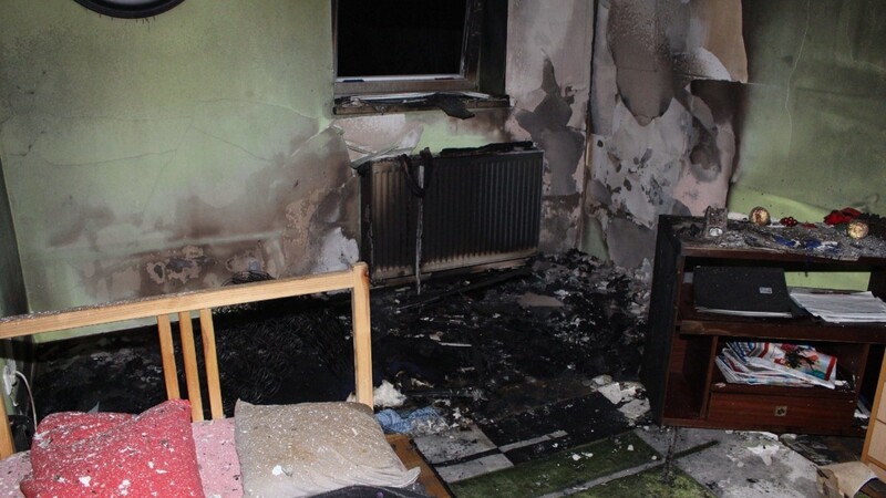 In einer Flüchtlingsunterkunft in Straubing ist am 3. Januar ein Feuer ausgebrochen.