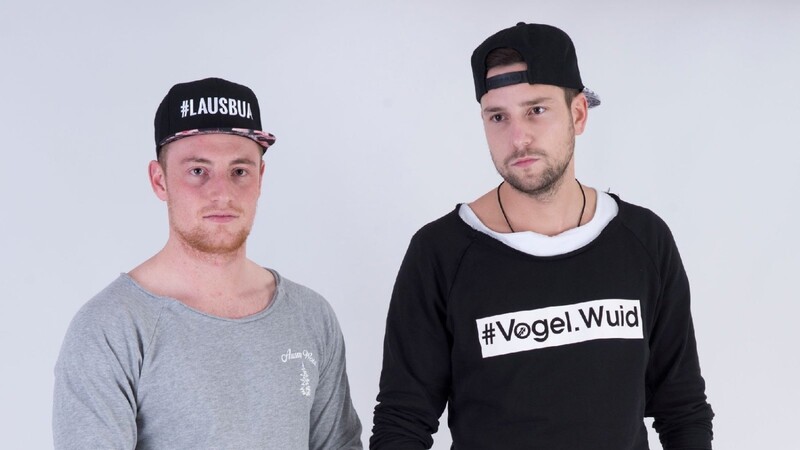 Ludwig Begerl (links) und Florian Mühlbauer stehen hinter dem Label Vogel.Wuid.