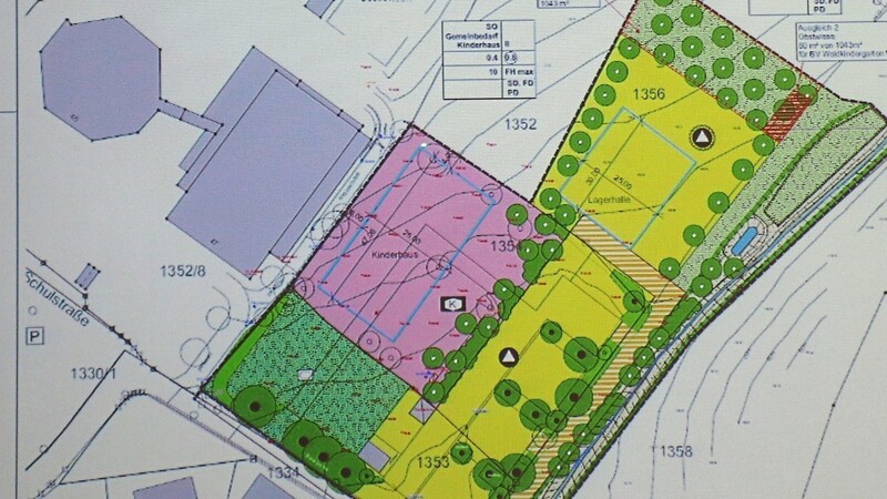 Der Änderung des Flächennutzungsplans "Kinderhaus Wurzelzwerge" stimmt der Gemeinderat zu.