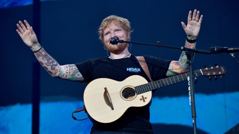 Ed Sheeran begeisterte die Fans im ausverkauften Olympiastadion in München.