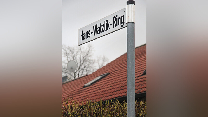 Soll der Hans-Watzlik-Ring umbenannt werden? Im April wird in der Stadtratssitzung ein entsprechender Antrag der Grünen-Fraktion diskutiert werden.