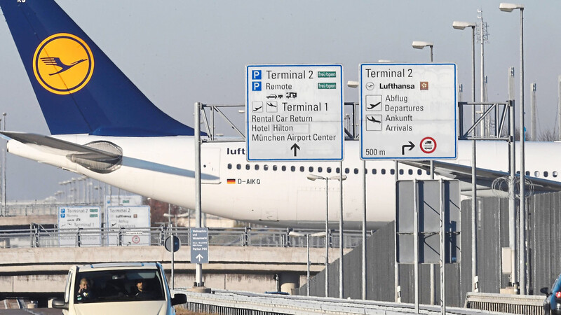 Wieder mehr Passagiere als im Vorjahreszeitraum flogen von München aus.